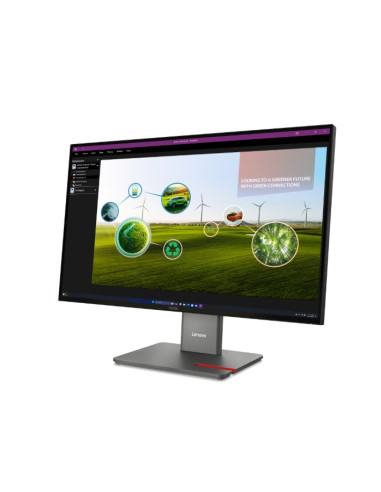 Lenovo ThinkVision P27q-40 27" IPS, WLED, 2560x1440, 16:9, 4ms, 24Hz - 120Hz, 350 cd/m2, 1500:1, HDMI, DP, 3x USB-A, 1x USB-C