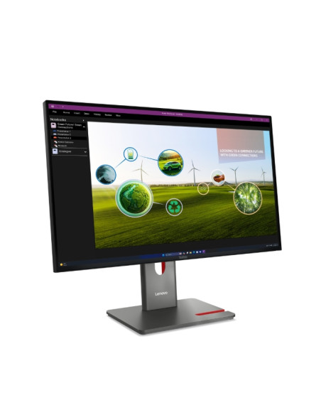 Lenovo ThinkVision P27q-40 27" IPS, WLED, 2560x1440, 16:9, 4ms, 24Hz - 120Hz, 350 cd/m2, 1500:1, HDMI, DP, 3x USB-A, 1x USB-C