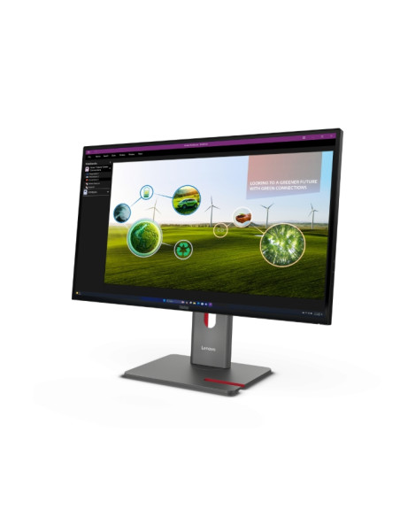 Lenovo ThinkVision P27q-40 27" IPS, WLED, 2560x1440, 16:9, 4ms, 24Hz - 120Hz, 350 cd/m2, 1500:1, HDMI, DP, 3x USB-A, 1x USB-C