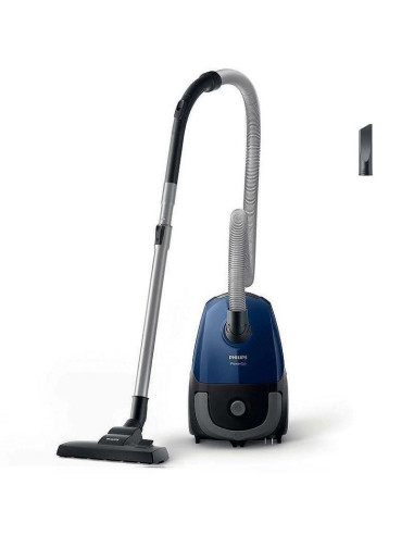 Прахосмукачка Philips PowerGo с торбичка, Компактна и лека, Многофункционален накрайник