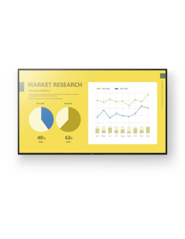 SONY FW-75EZ20L 75-инчов професионален дисплей, предназначен за 16/7 работа с основни професионални функции