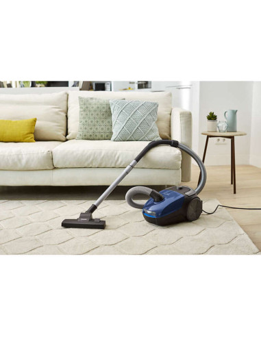 Прахосмукачка Philips PowerGo с торбичка, Компактна и лека, Многофункционален накрайник