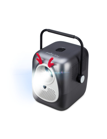 AOPEN Проектор QF23s (сив), LCD, LED източник на светлина, Full HD (1920x1080), 250 ANSI лумена (6500 LED лумена), 1000:1, Ав