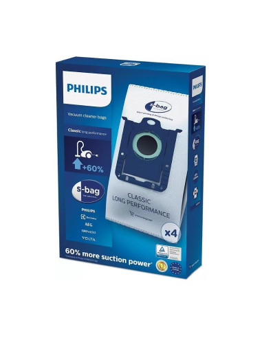 PHILIPS FC8021 S-BAG PÖLYPUSSI (4KPL)