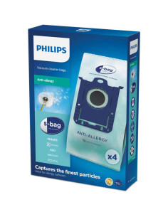 Philips торба за прах за еднократна употреба FC8022/04 4 s-bag HEPA10 филтър 15 повече капацитет