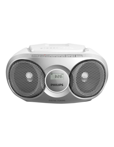 Philips CD плейър, радио (динамично усилване на басите, FM стерео тунер, функция за разбъркване/повтаряне на CD, програмируем