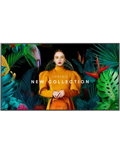 SAMSUNG 43 инча UHD/4K 16:9 QM43C Slim-LED 500nits Високоговорители 2x10W черен 3xHDMI 2.0 DP 1.2 USB 2.0 x 2 Ethernet WiFi D