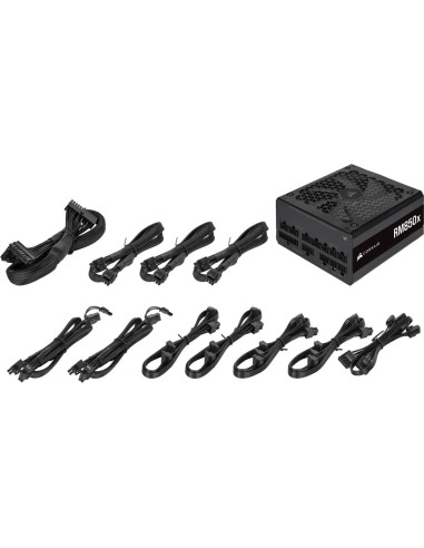 Corsair RMx Series (2021), RM850x, 850 Watt, GOLD, Fully Modular Power Supply, EU Version, EAN:0840006603351