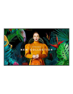 SAMSUNG 85 инча UHD/4K 16:9 QB85C Slim-LED 350nits Високоговорители 2x10W черен 3xHDMI 2.0 USB 2.0 x 2 Ethernet WiFi Двубандо