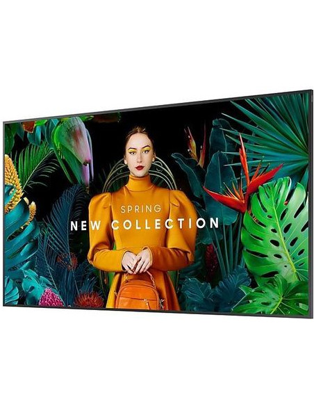 SAMSUNG 75 инча UHD/4K 16:9 QM75C Slim-LED 500nits Високоговорители 2x10W черен 3xHDMI 2.0 DP 1.2 USB 2.0 x 2 Ethernet WiFi D