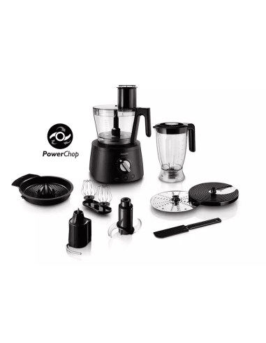 Кухненски робот Philips Avance Collection 1300W, 3.4 L - черен