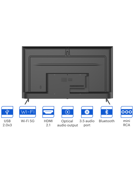 Смарт телевизор 65U740NB Google Android TV