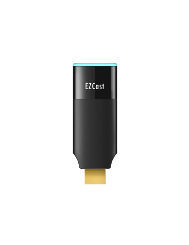 Aopen EZCast 2 HDMI Dongle Безжичен Plug-Play Display Receiver с външна антена, Wifi Dual Band 2.4G/5G 802.11ac, 3840x2160@30