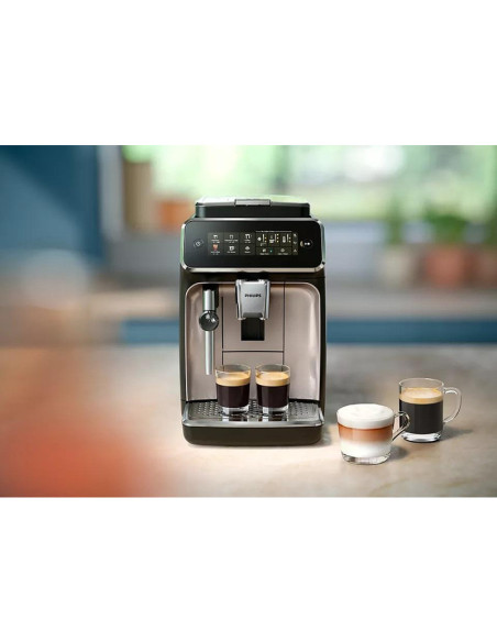 PHILIPS Напълно автоматична машина за еспресо 3300 серия 5 напитки Интуитивен сензорен дисплей