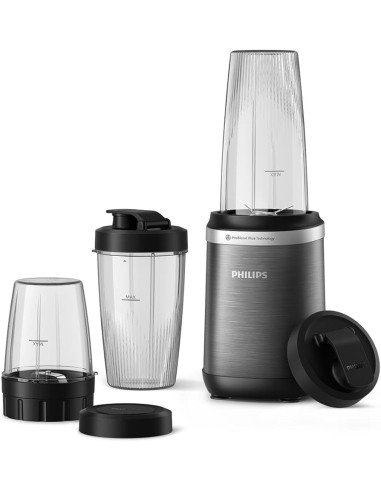 PHILIPS Blender Series 5000 1000W ProBlend Plus чаша 300ml, 500ml и 700ml сив