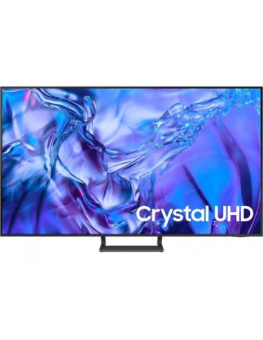 Samsung 65" 65DU8572 AI 4K UHD LED TV, SMART, 3xHDMI, 2xUSB, Wi-Fi 5, Bluetooth 5.2, Без рамка, Черен