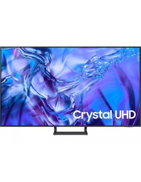 Samsung 65" 65DU8572 AI 4K UHD LED TV, SMART, 3xHDMI, 2xUSB, Wi-Fi 5, Bluetooth 5.2, Без рамка, Черен