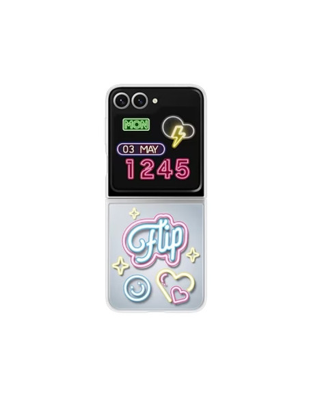 Калъф Samsung Z Flip 6 Flipsuit, прозрачен