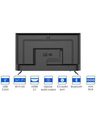 Смарт телевизор 55U740NB Google Android TV