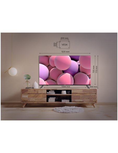 Смарт телевизор 55U740NB Google Android TV