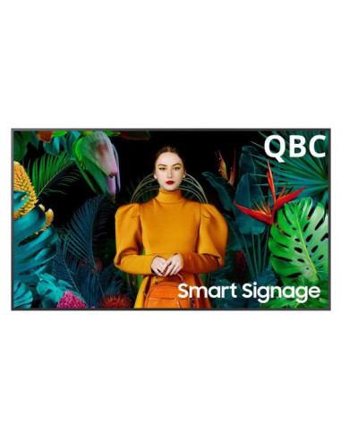 SAMSUNG QB43C 43 инча UHD/4K 16:9 QB43C Slim-LED 350nits Високоговорители 2x10W черен 3xHDMI 2.0 USB 2.0 x 2 Ethernet WiFi