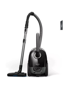 PHILIPS XD3112/09 Прахосмукачка с торба Allergy H13 ﬁlter Deep Black