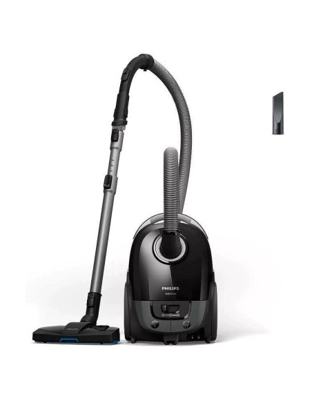 PHILIPS XD3112/09 Прахосмукачка с торба Allergy H13 ﬁlter Deep Black