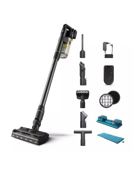 PHILIPS Изправена и ръчна безжична прахосмукачка Aqua пълна серия 7000 LED светлини