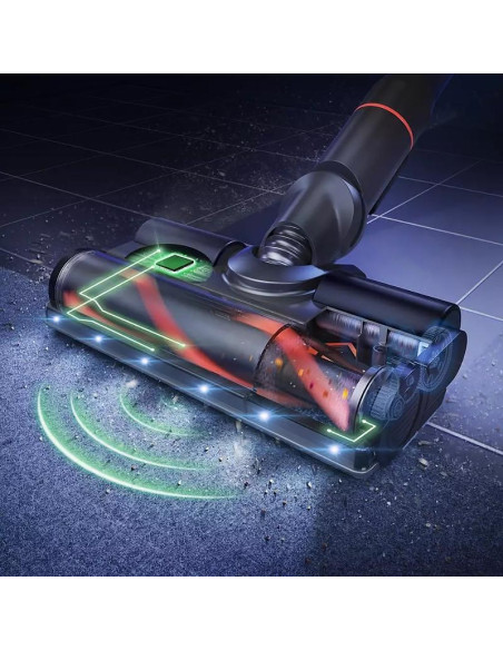 PHILIPS Изправена и ръчна безжична прахосмукачка Aqua пълна серия 7000 LED светлини